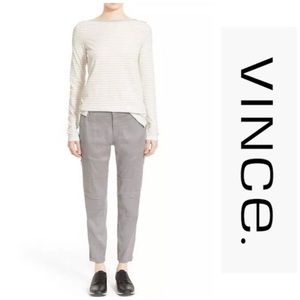 Vince Gray Women's Linen Pants size 6